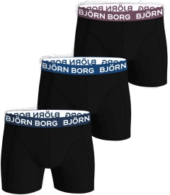 Björn Borg 3P Cotton Stretch Boxers