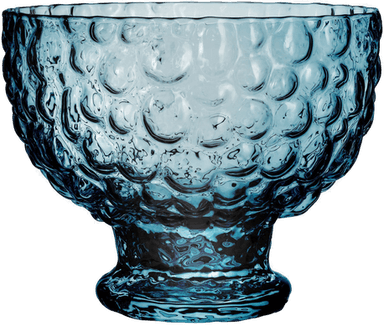 Kosta Boda Moss skål 19 cm Blå