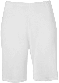 Damella Microfiber Waist Slip Shorts Hvit