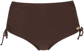 Damella Doris Bikini Brief Maxi Mørkbrun