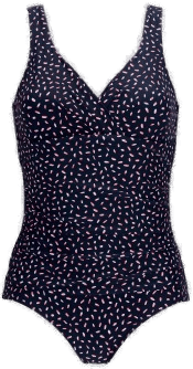 Damella Fiona Badedrakt Marine/Rød