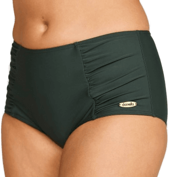 Damella Meryl Basic Maxi Brief Mørkgrønn