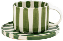 Olsson & Jensen Monica kopp med fat Grønn