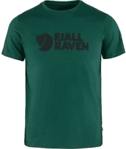 Fjällräven Logo T-shirt Herre Arctic Green