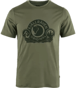 Fjällräven Abisko Wool Classic SS Laurel Green L