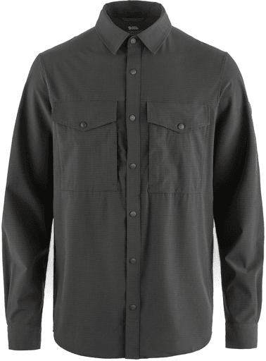 Fjällräven Abisko Trekking Shirt Dark Grey