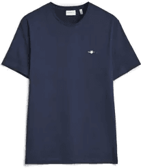 Gant The Original Solid T-Shirt Evening Blue