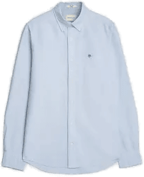 Gant Slim Fit Oxford Shirt Light Blue