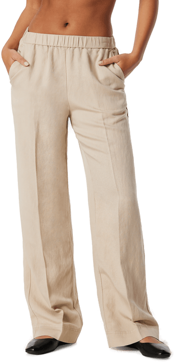 Gant Linen Blend Pull On Pants