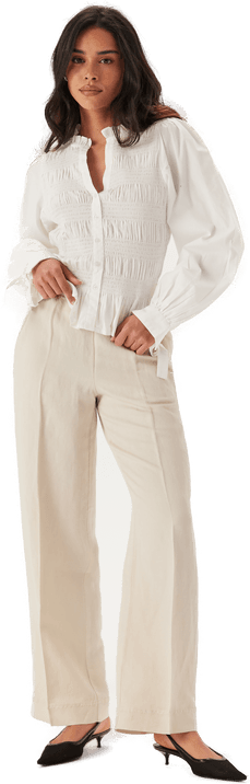 Gant Rel Linen Blend Pull On Pants