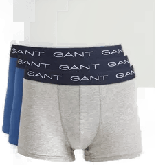 Gant 3-Pack Trunk Navy/Grey/Blue