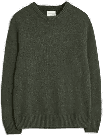 Gant Neps Wool Crew Neck Country Green