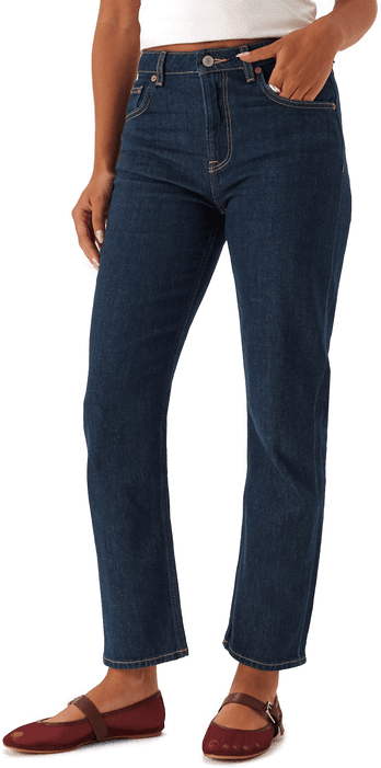 Gant Cropped Straight Stretch Jeans