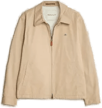 Gant Cotton Windcheater Jacket Oat Beige