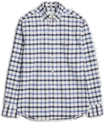 Gant Regular Fit Oxford Skjorte Gråblå