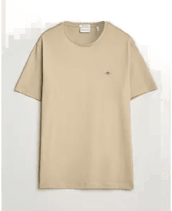 Gant The Original T-Shirt Oat Beige