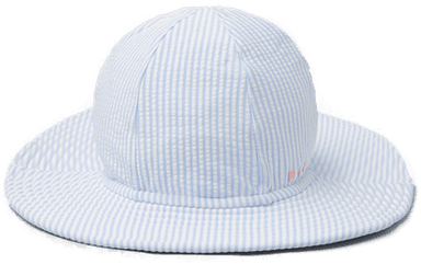 Polarn O Pyret UV-solhatt stripet