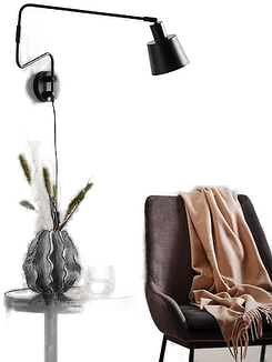 Jotex STIG vegglampe