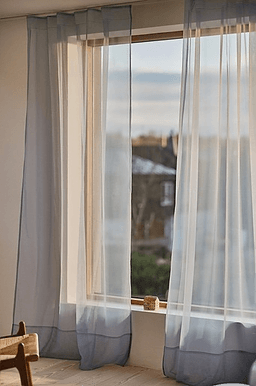 Jotex GULLI nettinggardin 2-pakke