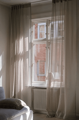 Jotex CAISA gardin 2-pakke