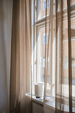 Jotex ALBA voilegardin 2-pakke