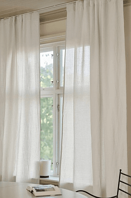 Jotex LINA gardin linmiks 2-pakke