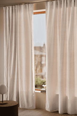 Jotex SAMANTHA fløyelsgardin 2-pakke