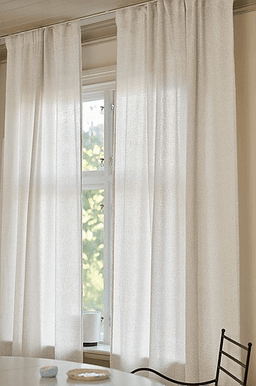 Jotex BELLA bouclégardin 2-pakke