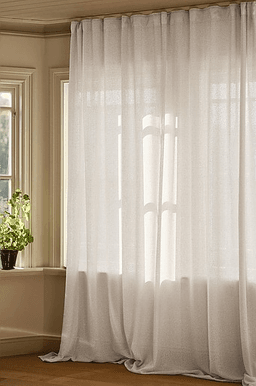 Jotex BELLA bouclégardin ekstra bred