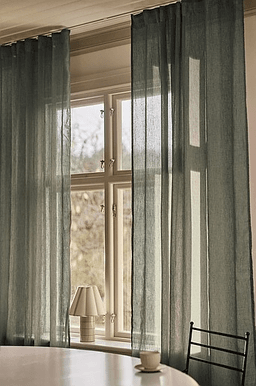 Jotex LINN gardin linmiks 2-pakke