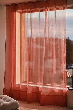 Jotex GULLI nettinggardin ekstra bred