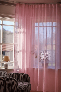 Jotex LINN gardin linmiks ekstra bred