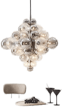 Jotex ELECTRA taklampe Ø 75 cm