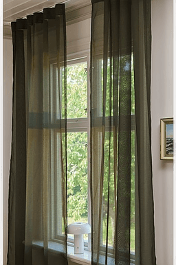 Jotex ALBA voilegardin 2-pakke