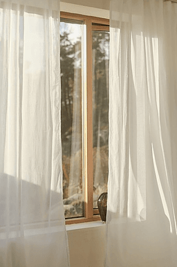 Jotex CORINNE voilegardin 2-pakke