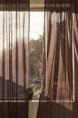 Jotex CORINNE voilegardin 2-pakke