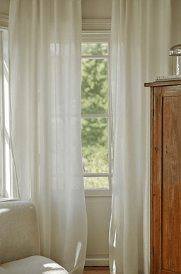 Jotex LILL gardin linblanding 2-pakke