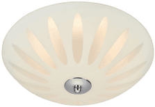 Markslöjd Petal Plafond LED 43cm Hvit/Krom