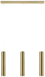 Markslöjd Ruben Takpendel 3-Lys Børstet Messing