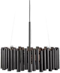 Markslöjd Level E27 Taklampe 3 Lys Sort