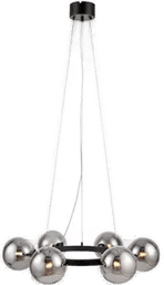 Markslöjd Circle Takpendel 6l Sort-Røk