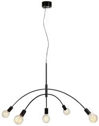 Markslöjd Pendel CRUX 5L Svart