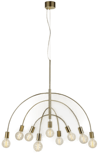 Markslöjd Pendel LAVELLO 9L Messing