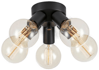 Markslöjd Mazzo Takplafond 5L Svart