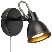 Markslöjd Vegglampe Mion 1L Svart