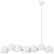 Markslöjd Cupolo pendellampe 7 lys 101 cm hvit
