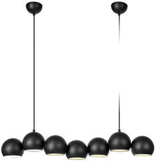 Markslöjd Cupolo pendellampe 7 lys 101 cm svart