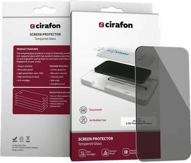 Cirafon Privacy Screen Protector Iphone 15