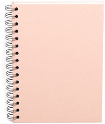 Adlibris Notatbok A5 Støvrosa