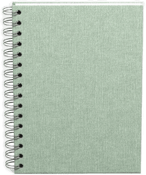 Adlibris Notatbok A5 Ulinjert Soft Teal